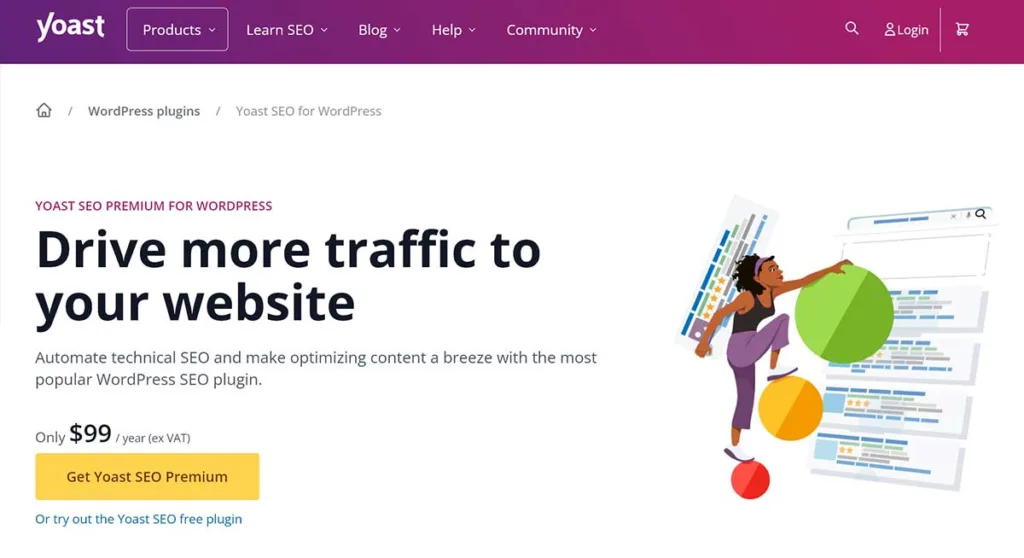 yoast seo plugin for wordpress